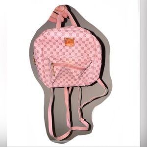 Pink Cute Mini Backpack